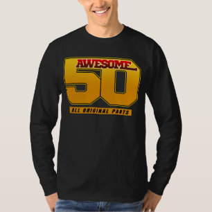 T-shirt Incroyable 50 Ans Anniversaire De Naissance