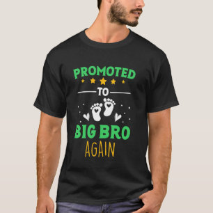 T-shirt Incroyable à nouveau promu grand frère Grossesse A