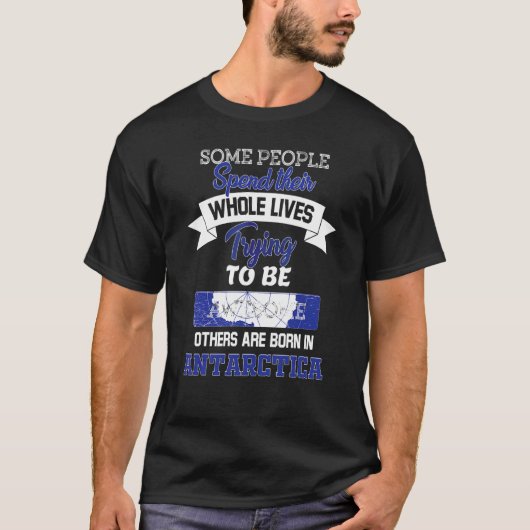 T-shirt Incroyable Antarctique (Devant)