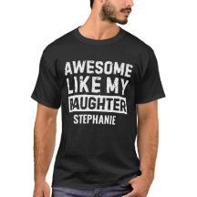 Incroyable comme ma fille Cadeau personnalisé pour