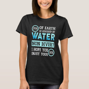 T-shirt Incroyable Non Plongeur Profitez De Votre Plongée