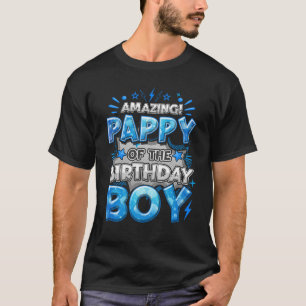 T-shirt Incroyable Pappy du garçon d'anniversaire, tenue a