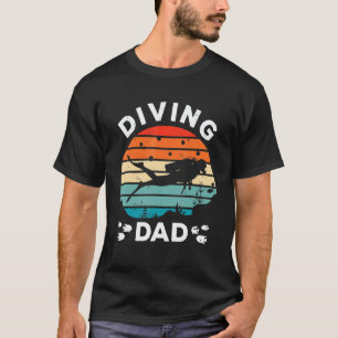 T-shirt Incroyable plongée homme Papa Plongeur sous-marin