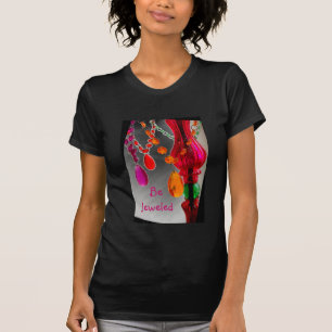 T-shirt incrusté de bijoux