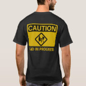 T-shirt Incursion en cours (copie arrière) (Dos)