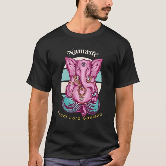 T-shirt Inde Fier Jour Du Drapeau Hindi Sikh Aimer Eléphan (Devant)