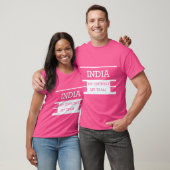 T-shirt Inde Mon Pays Mon Équipe Concept (Unisexe)