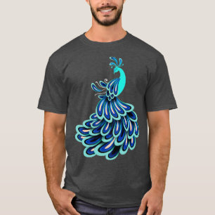 T-shirt Inde Oiseau ornemental Cadeau animal Peacock