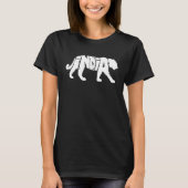 T-shirt Inde Tiger Mot Cool Animal (Devant)