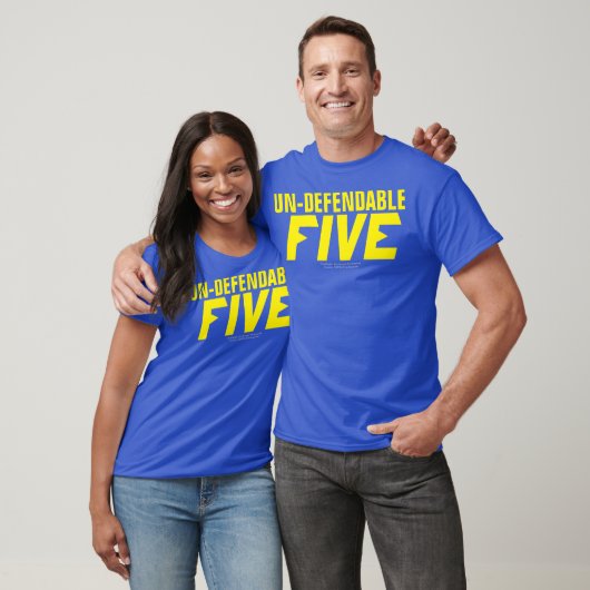 T-SHIRT INDÉFENDABLE CINQ (Unisexe)