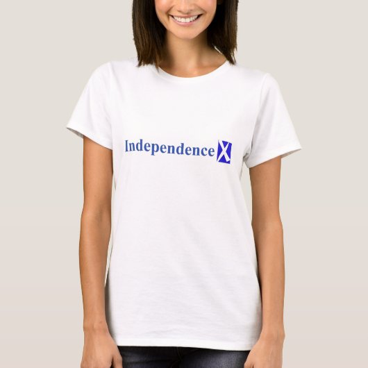 T-shirt IndependenceX Ecosse Libre (terug) (Voorkant)