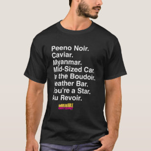 T-shirt Indestructible Kimmy Schmidt Titus Peeno Noir Cach