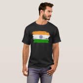T-shirt India Flag for Proud German Indian (Devant entier)