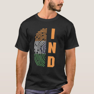 T-shirt Indian Digital - Parfait Pour Les Indiens Vivant À