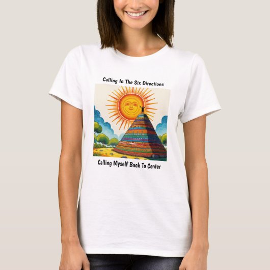 T-shirt Indian Mound - Retour au centre (Devant)