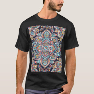 T-shirt Indian Paisley : Motif ethnique mandala