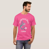 T-shirt Indian Rocks Beach Floride USA Design de pêche (Devant entier)