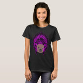T-shirt Indian Sweet Teddy Bear Chief Bear Costume (Devant entier)