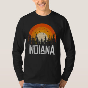 T-shirt Indiana   Style Rétro Vintage Années 70 80 90 Mais