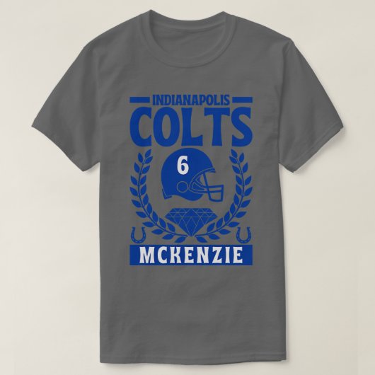 T-shirt Indianapolis Colts McKenzie 6 American (Design devant)