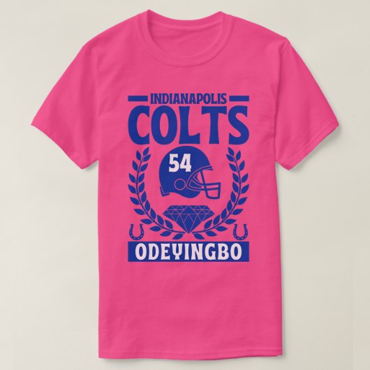 T-shirt Indianapolis Colts Odeyingbo 54 American (Design devant)