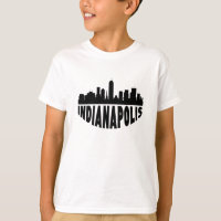 Indianapolis DANS l'horizon de paysage urbain