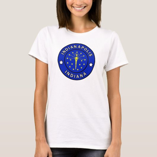 T-shirt Indianapolis Indiana (Devant)