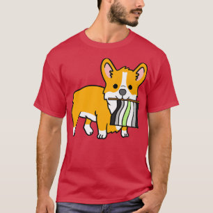 T-shirt Indicateur Agender Corgi Agender Pride14