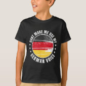 T-shirt Indicateur Allemand _ _ Ne Me Faites Pas Utiliser  (Devant)