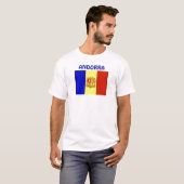 T-shirt Indicateur Andorre (Devant entier)