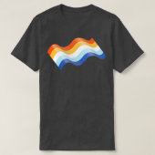 T-shirt Indicateur AroAce Pride (Design devant)