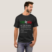 T-shirt Indicateur Capicola Gabagool Description (Devant entier)