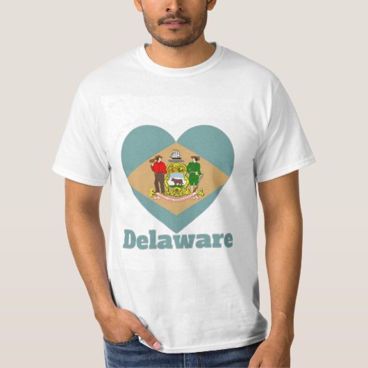 T-shirt Indicateur cardiaque du Delaware (Devant)