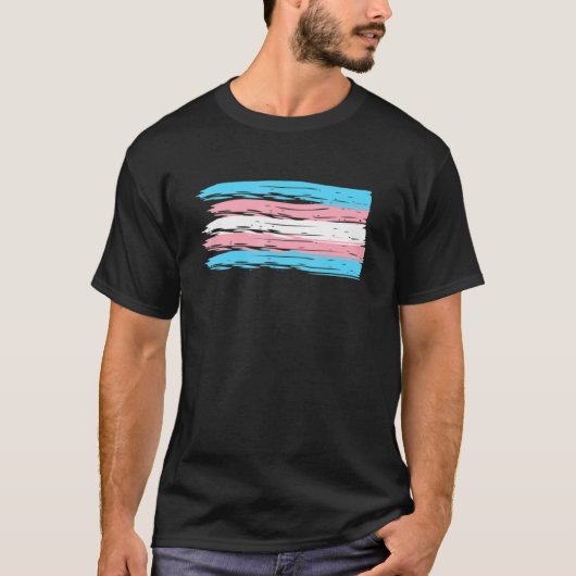 T-shirt Indicateur Csd De Priorité Transgenre (Devant)