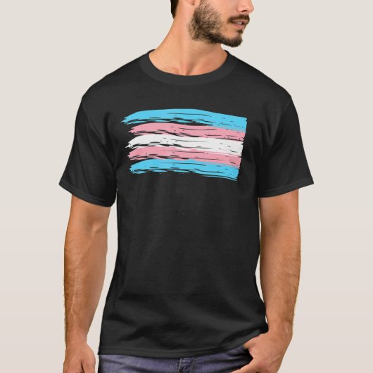T-shirt Indicateur Csd De Priorité Transgenre (Devant)