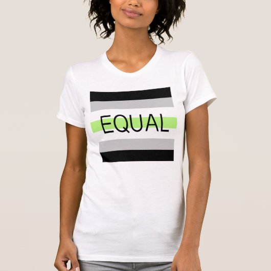T-shirt Indicateur d'agent EQUAL (Devant)
