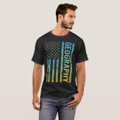 T-shirt Indicateur de dégradé 01 Géographie (Devant entier)
