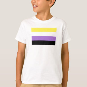 T-shirt Indicateur de fierté non binaire