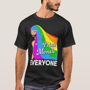 T-shirt Indicateur de progression Tout le monde Gay pride