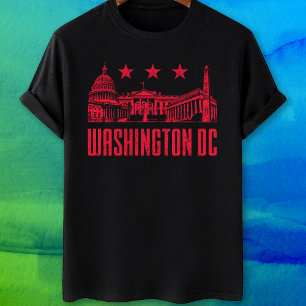 T-shirt Indicateur de repère de Washington