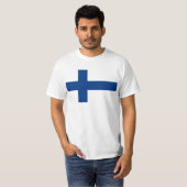 T-shirt Indicateur Finlande FI (Devant entier)