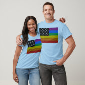 T-shirt Indicateur gay pride (Unisexe)
