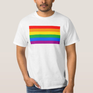 T-shirt Indicateur Gay pride traditionnel