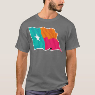 T-shirt Indicateur Lone Color Texas
