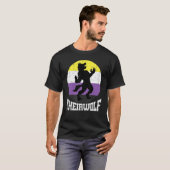 T-shirt Indicateur Nb Enby Nb de leur loup non binaire (Devant entier)