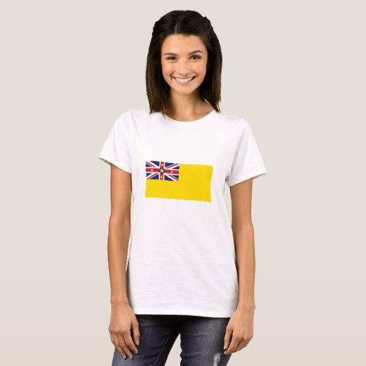 T-shirt Indicateur Niue (Devant entier)