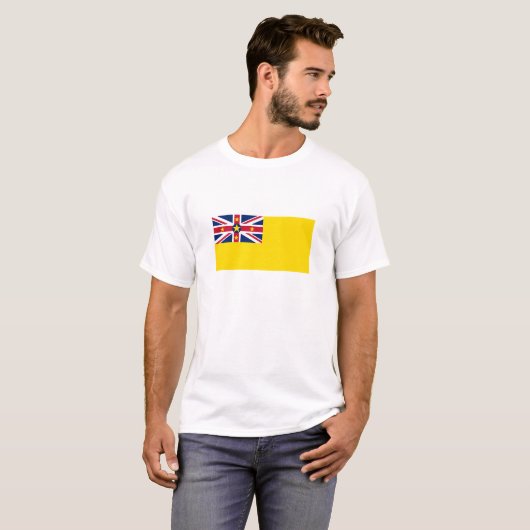T-shirt Indicateur Niue (Devant entier)