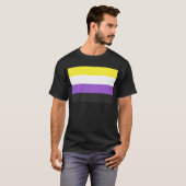 T-shirt Indicateur non binaire (Devant entier)