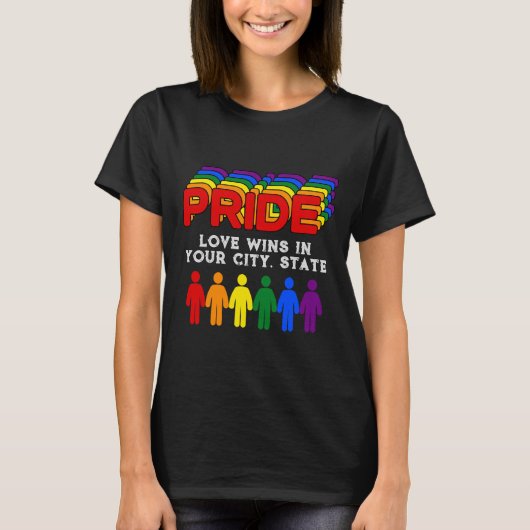 T-shirt Indicateur PRIDE (Devant)