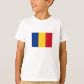 T-shirt Indicateur Roumanie (Devant)